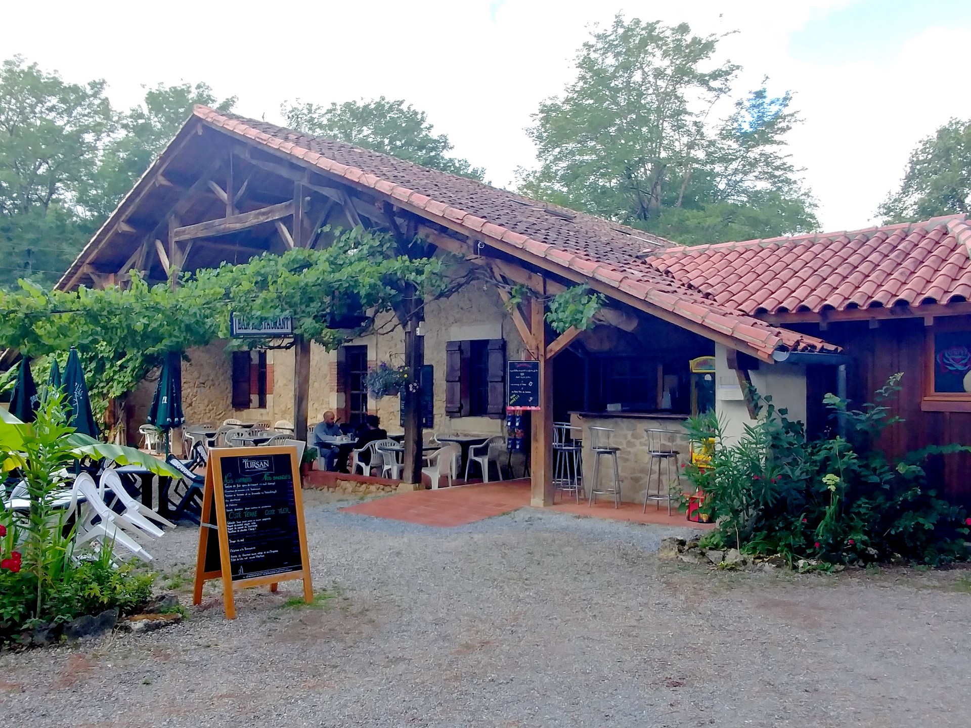 Restaurant Camping les Landes d'Armagnac