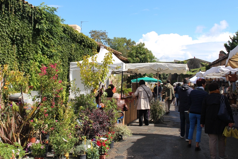 Jardins d'automne à Blaye