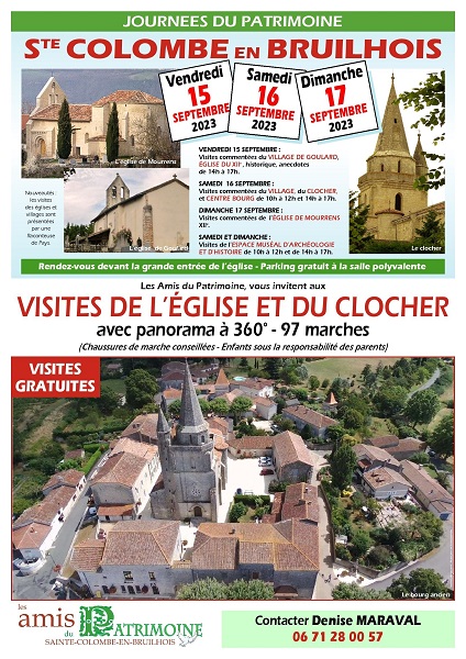 Journées du patrimoine : visite de l'église et de l'espace muséal null France null null null null