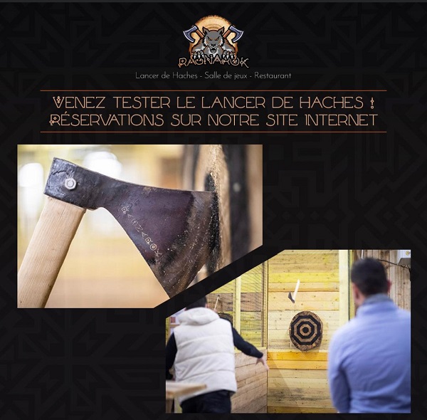 Le Ragnarok - Lancer de haches