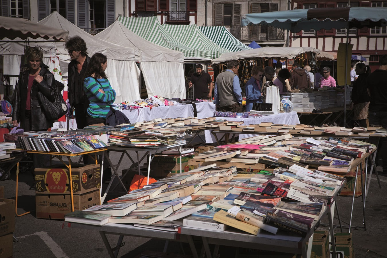 Marché à la brocante null France null null null null