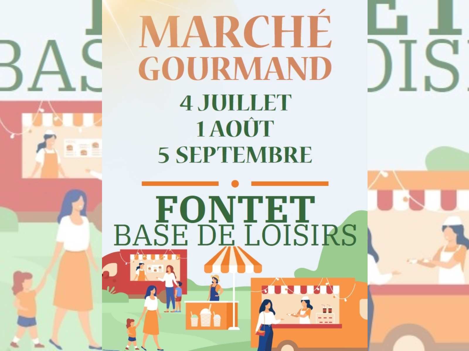 Marché nocturne de Fontet