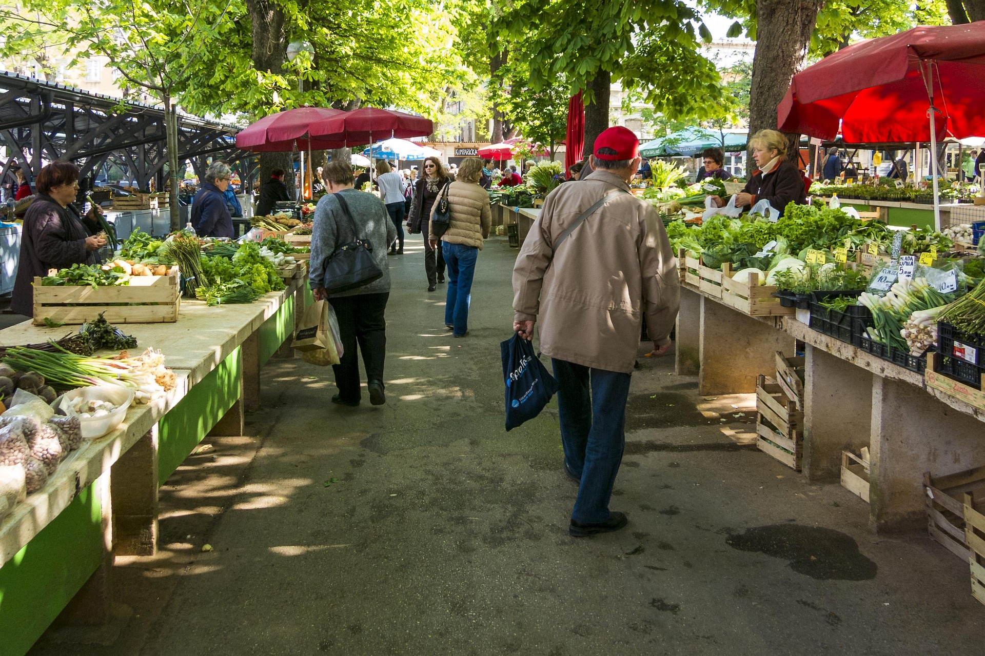 Marché des producteurs à Gastes