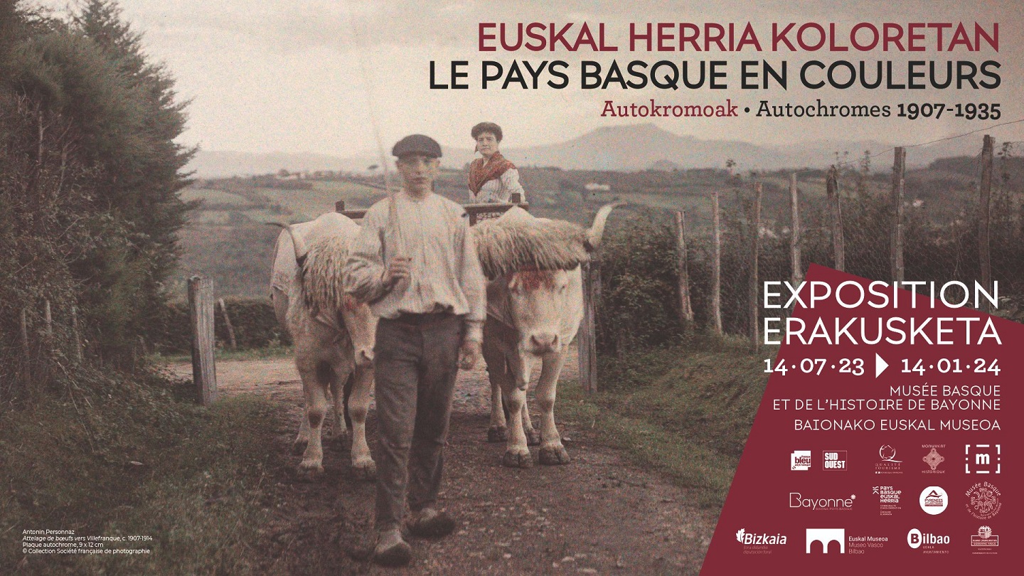 Visite guidée de l'exposition Le Pays basque en couleurs