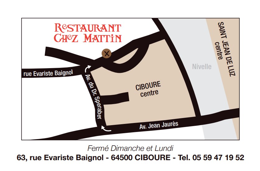Restaurant Chez Mattin  France Nouvelle-Aquitaine Pyrénées-Atlantiques Ciboure 64500