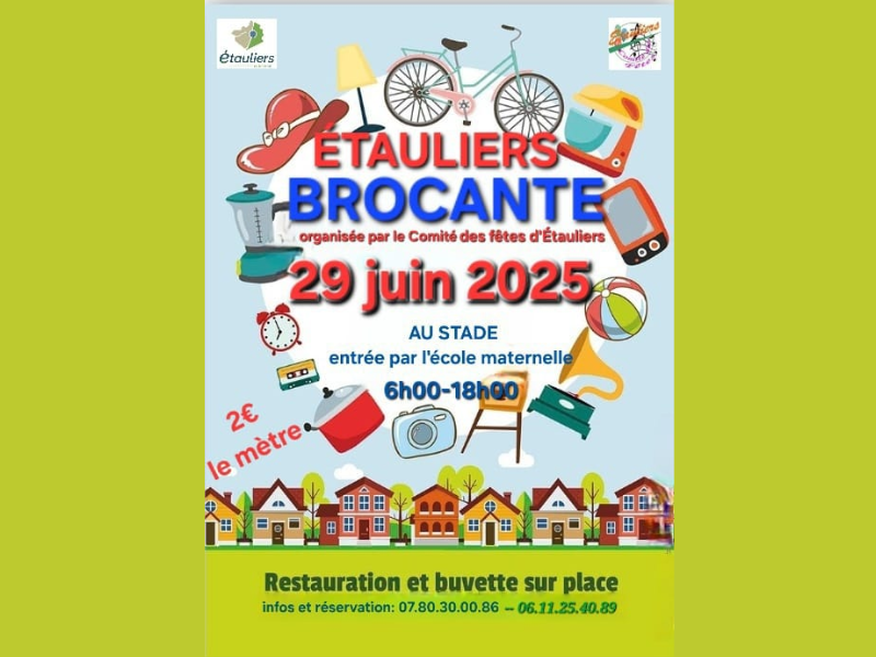 Brocante - Vide grenier à Etauliers