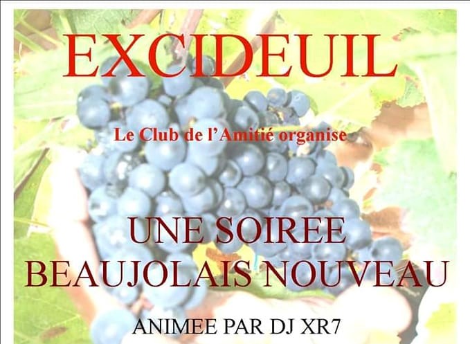 Soirée Beaujolais Le 16 nov 2024