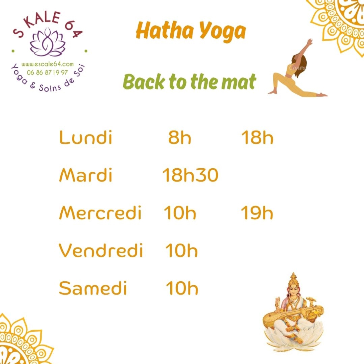 Hatha Yoga : séances de yoga (2/2)