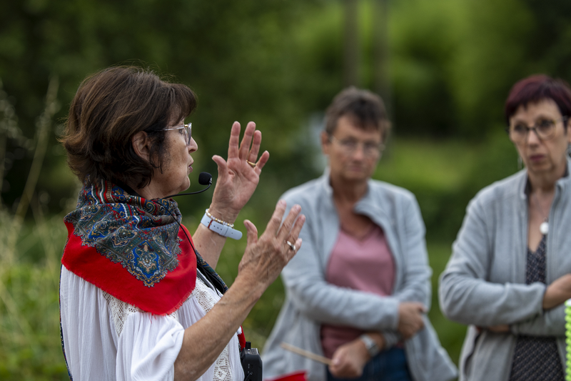 "Balade nocturne du Mas d'Agenais aux lampions" par Chantal Beaucourt Raconteuse de Pays