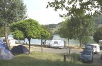 Aire accueil camping cars au Camping du Lac du Causse