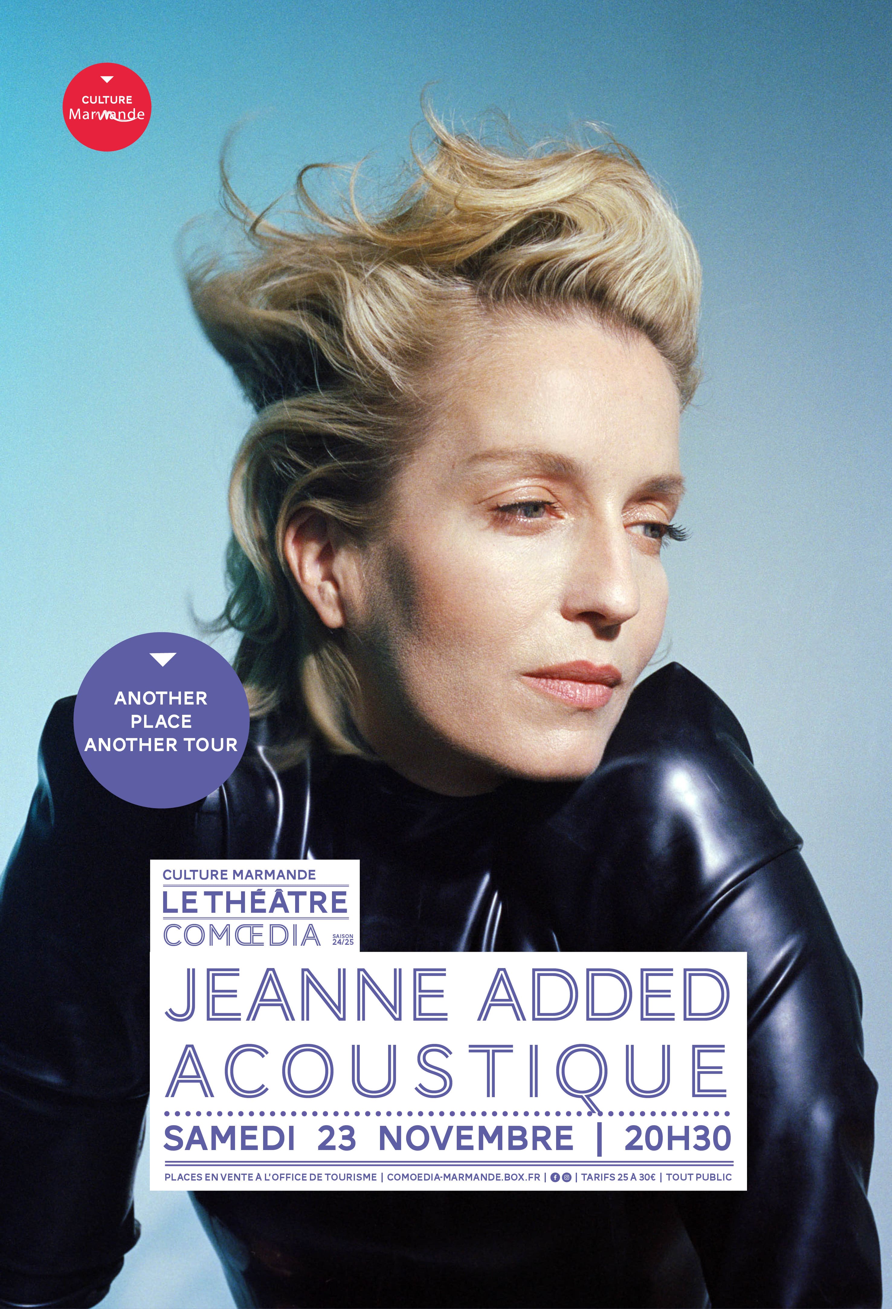 Concert - Jeanne ADDED Acoustique