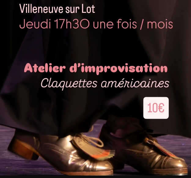 Atelier Kcepied Impro Claquettes Américaines