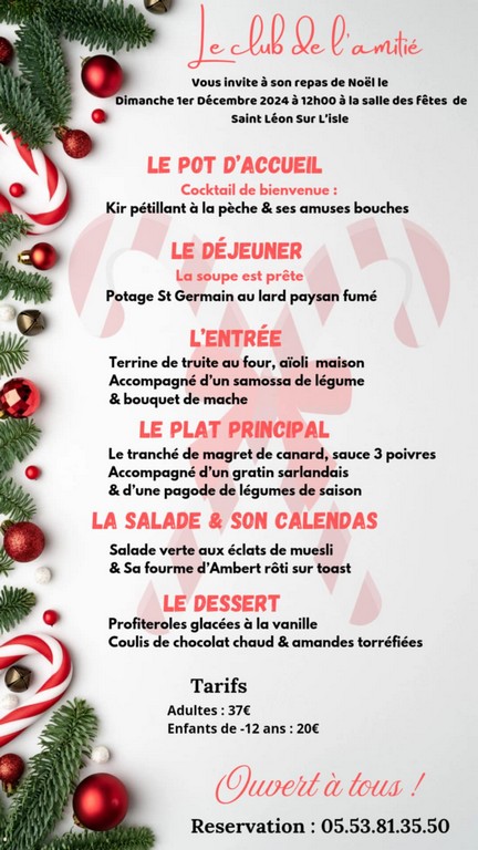 Repas de Noël