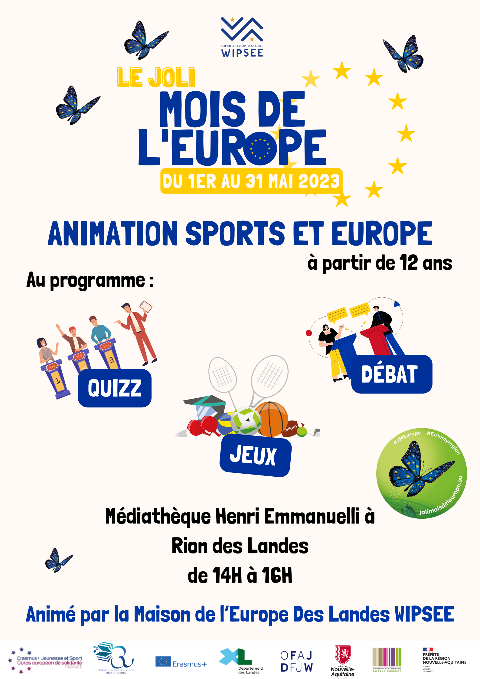 Animations sport et Europe (1/1)