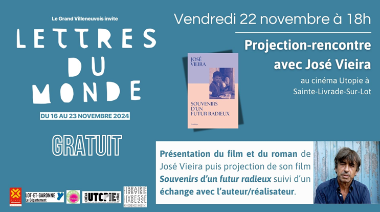 Lettres du Monde : Projection - rencontre avec José Vieira