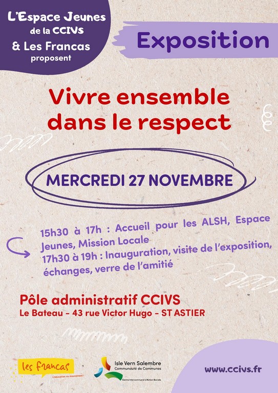 Exposition : “Vivre ensemble dans le respect