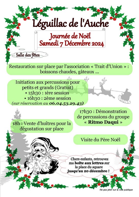 Journée de Noël