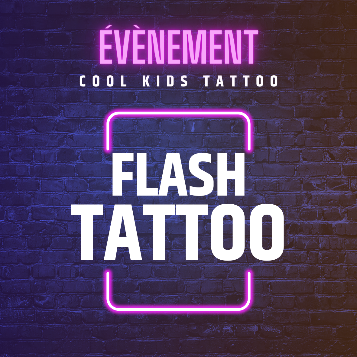 Cool kids Flash Tattoo
