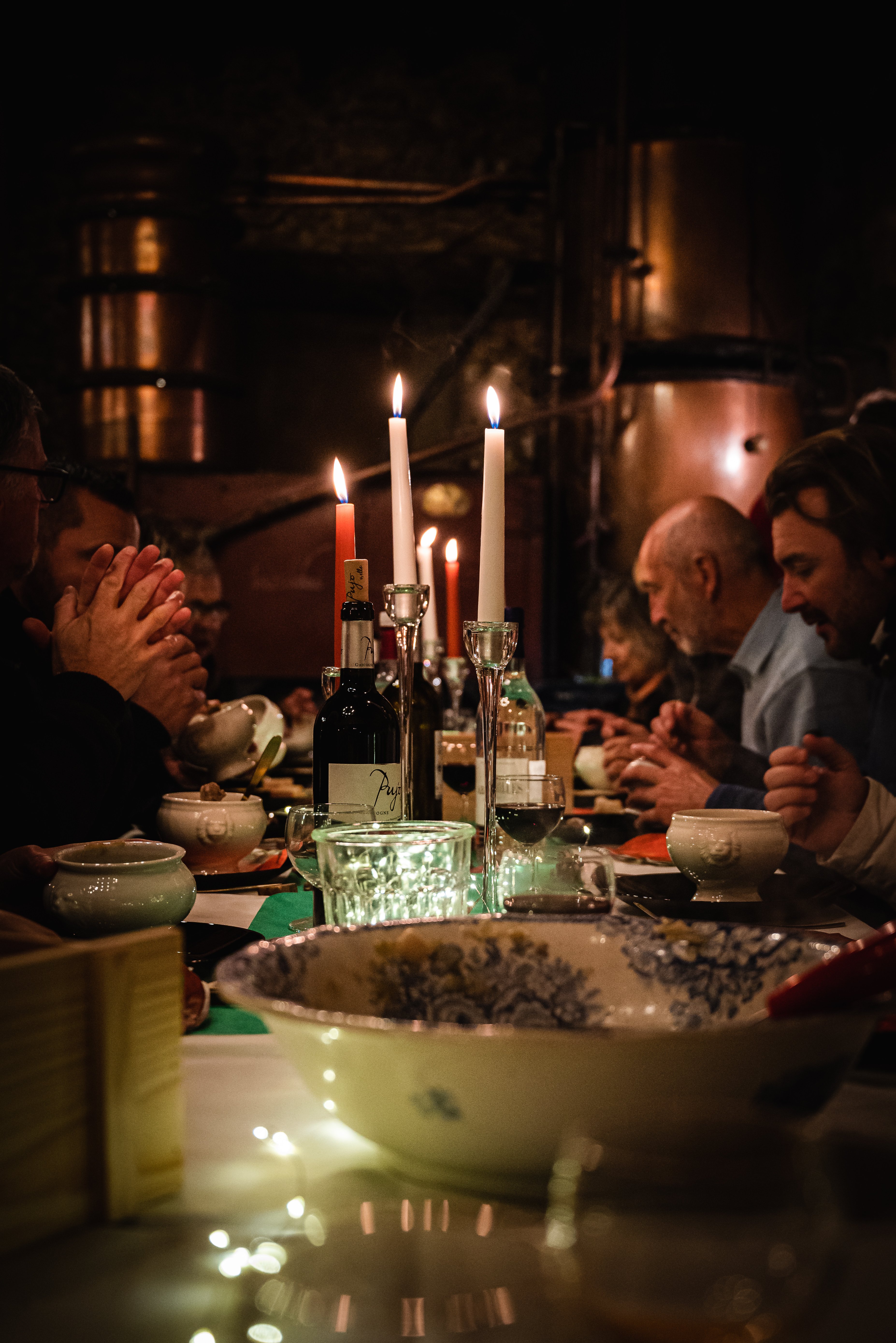 Journée distillation et dîner aux chandelles