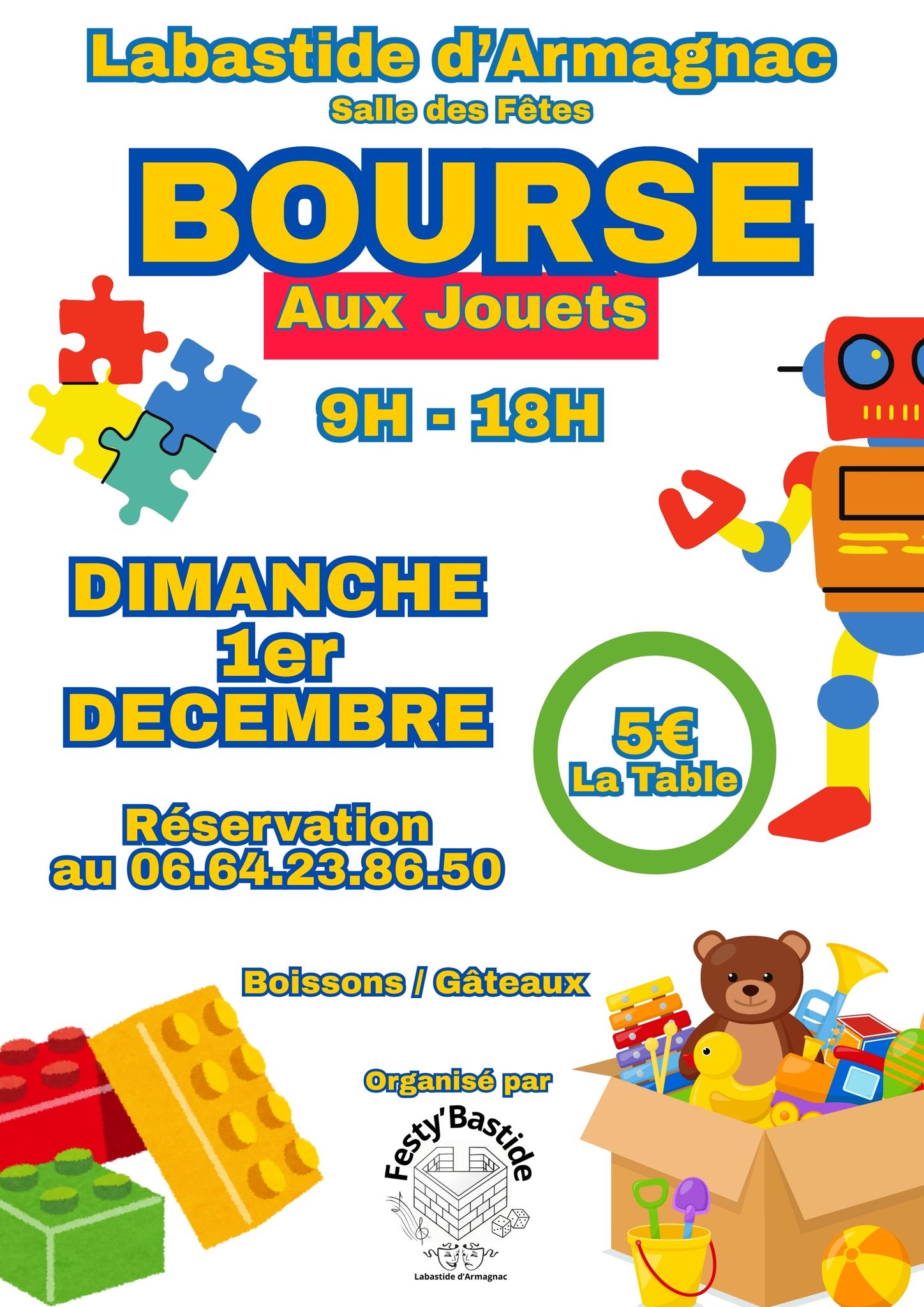 Bourse aux jouets