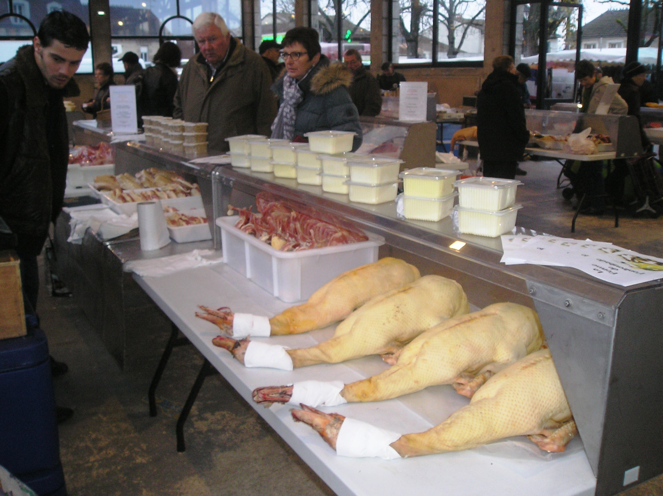 Ouverture du marché au gras