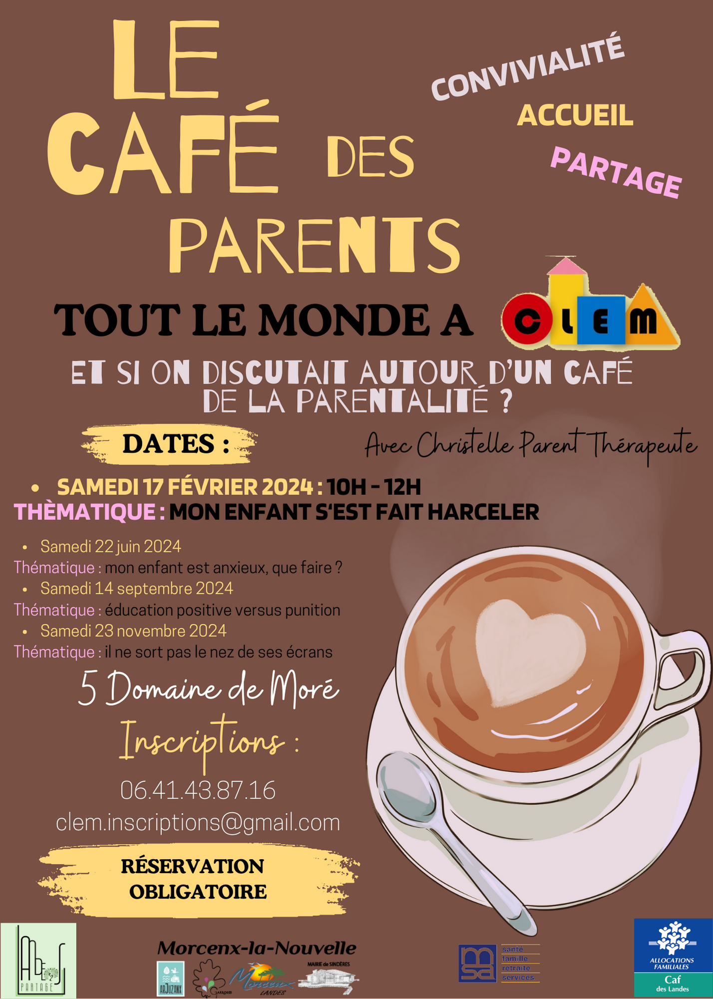 Le café des parents - La parentalité / Le nez sur les écrans