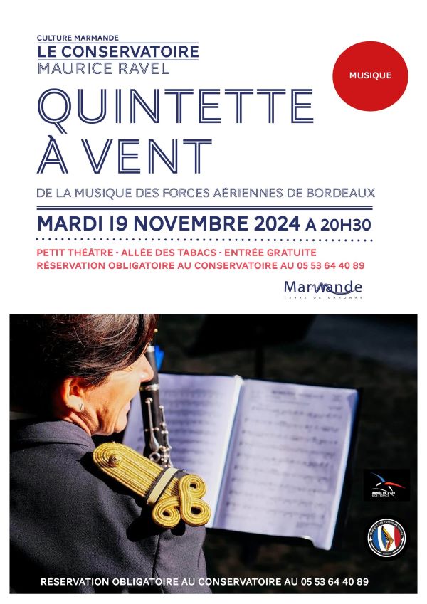 Quintette à vent de la musique des Forces Aériennes de Bordeaux