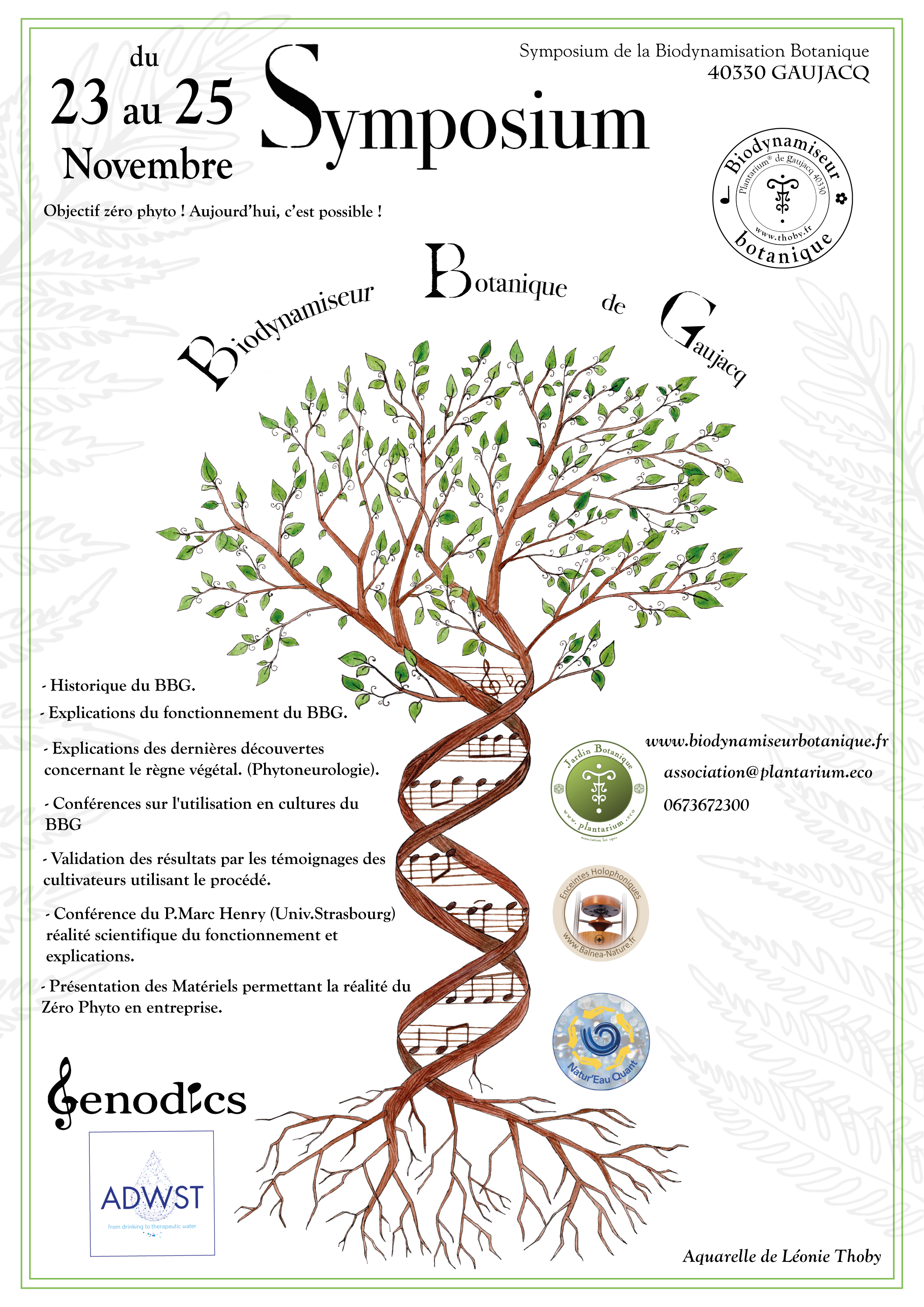 Symposium - Biodynamiseur Botanique de Gaujacq