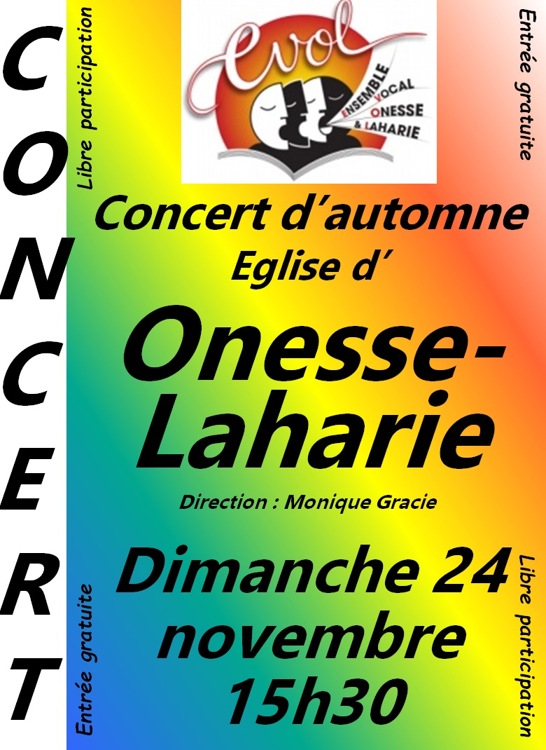 Concert d'automne avec EVOL