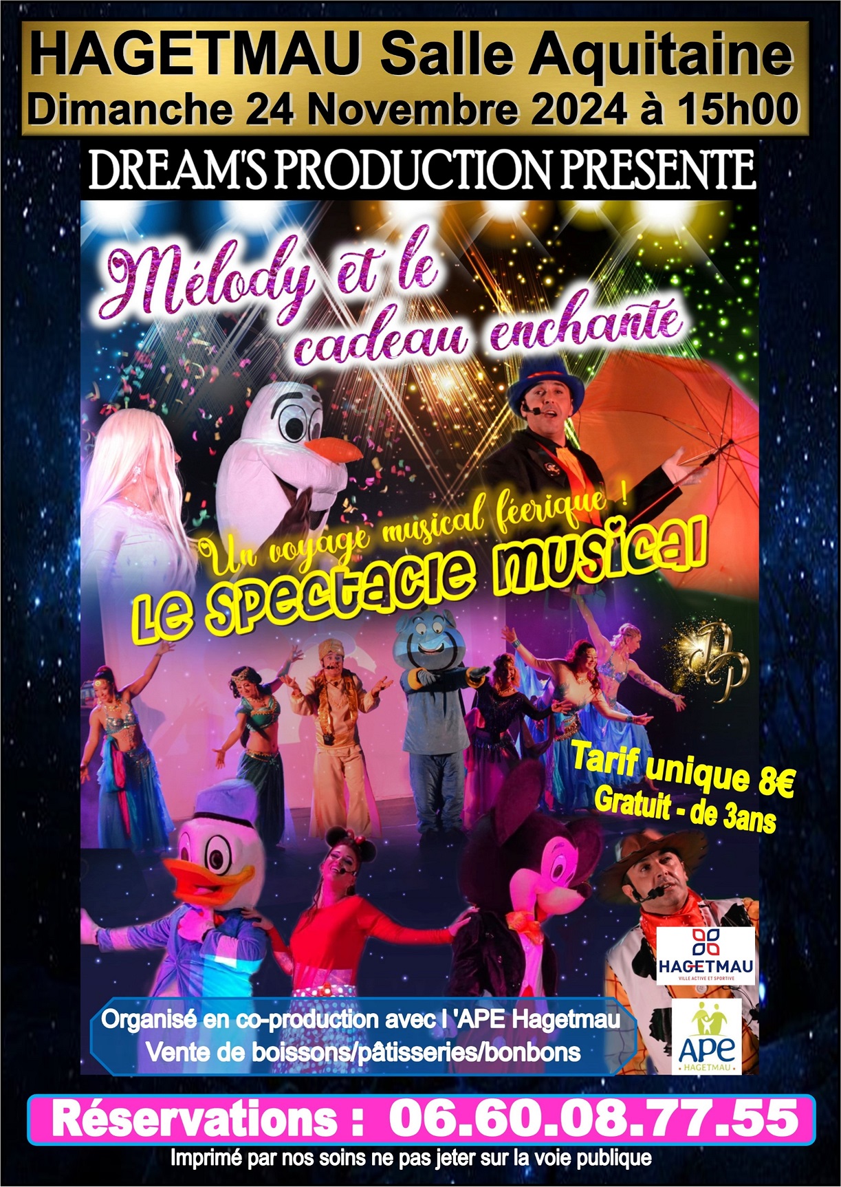 Spectacle Musical : 