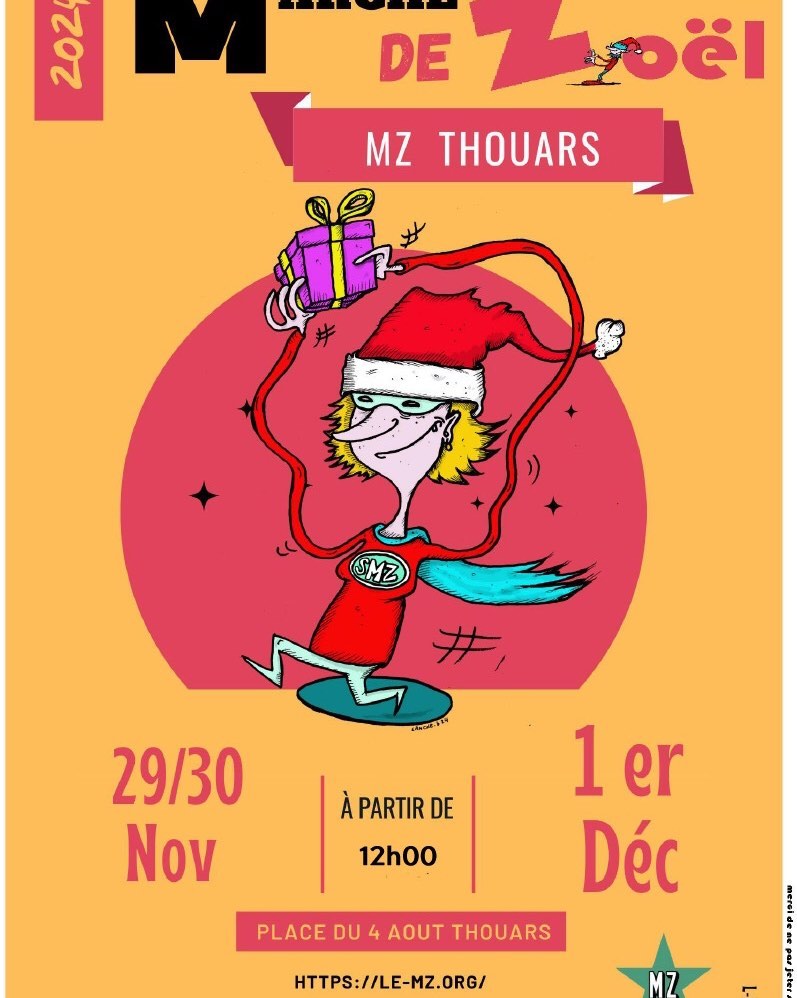 Marché de Noël au MZ à Thouars