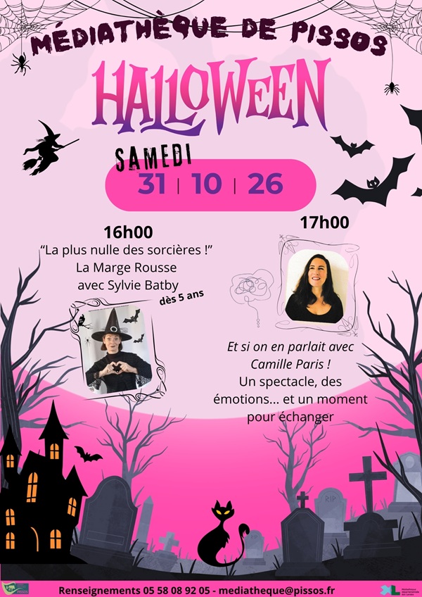 Halloween dans votre médiathèque !!