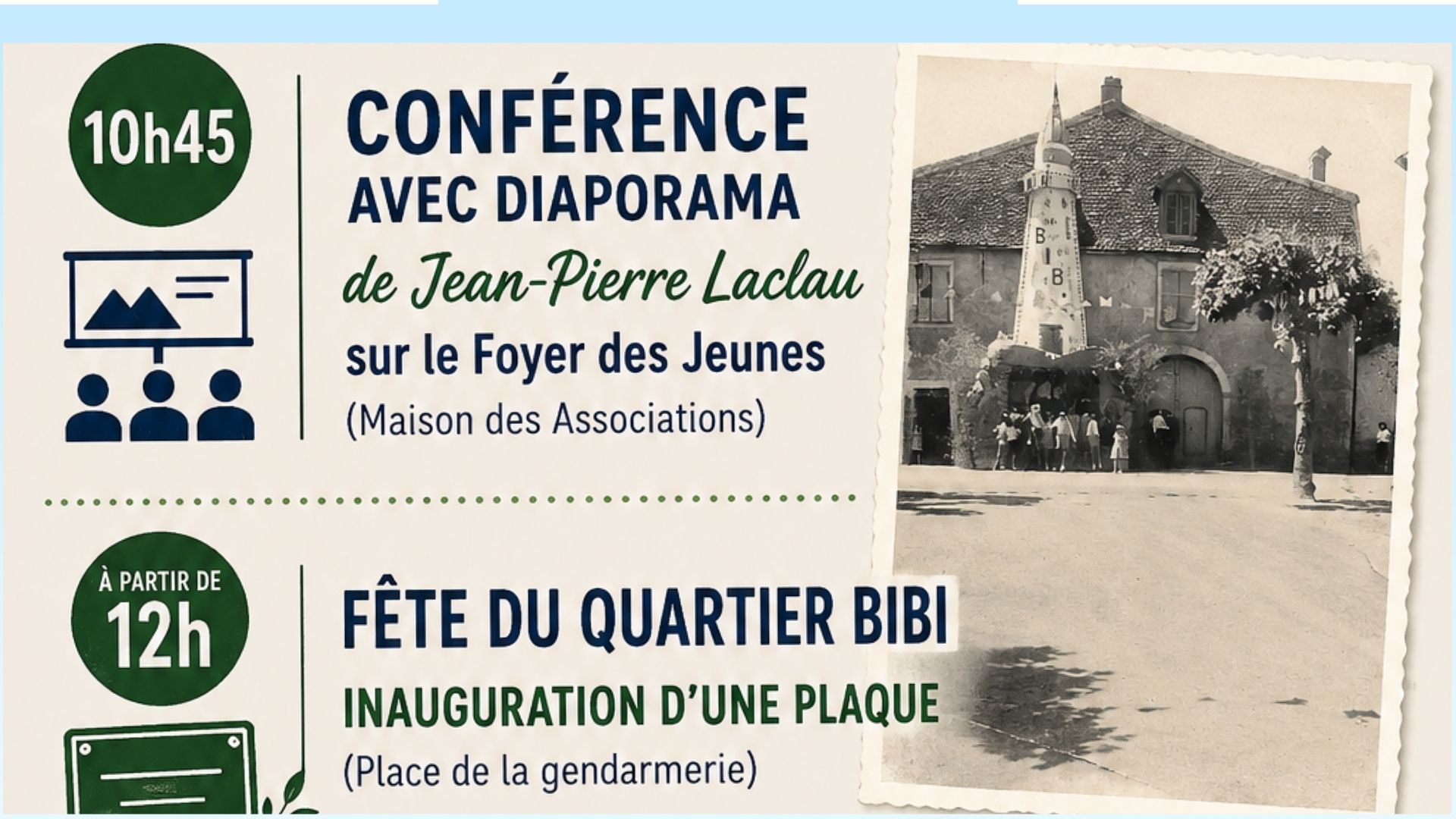 Journée du Patrimoine : Fête de quartier