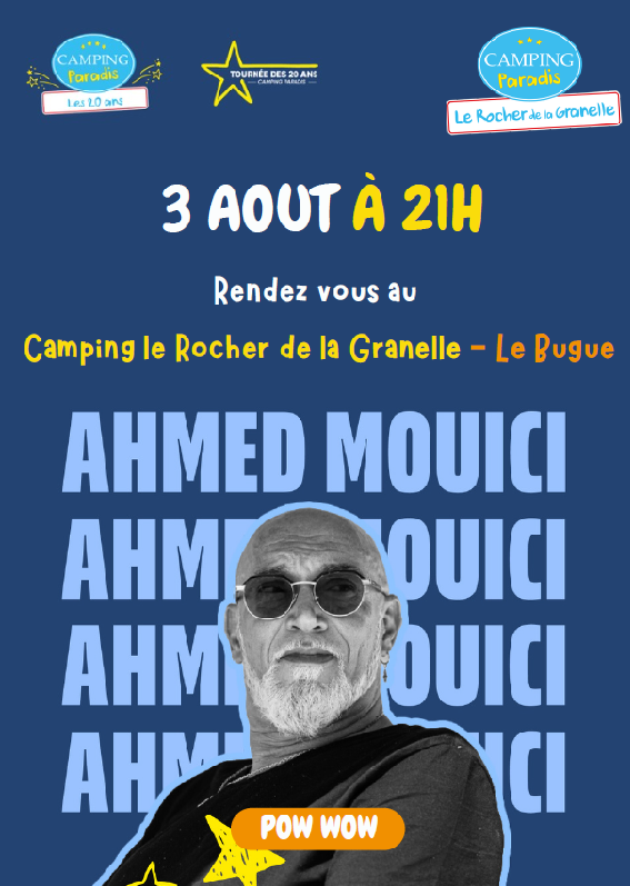Concert de Ahmed Mouici au Rocher de la Granelle