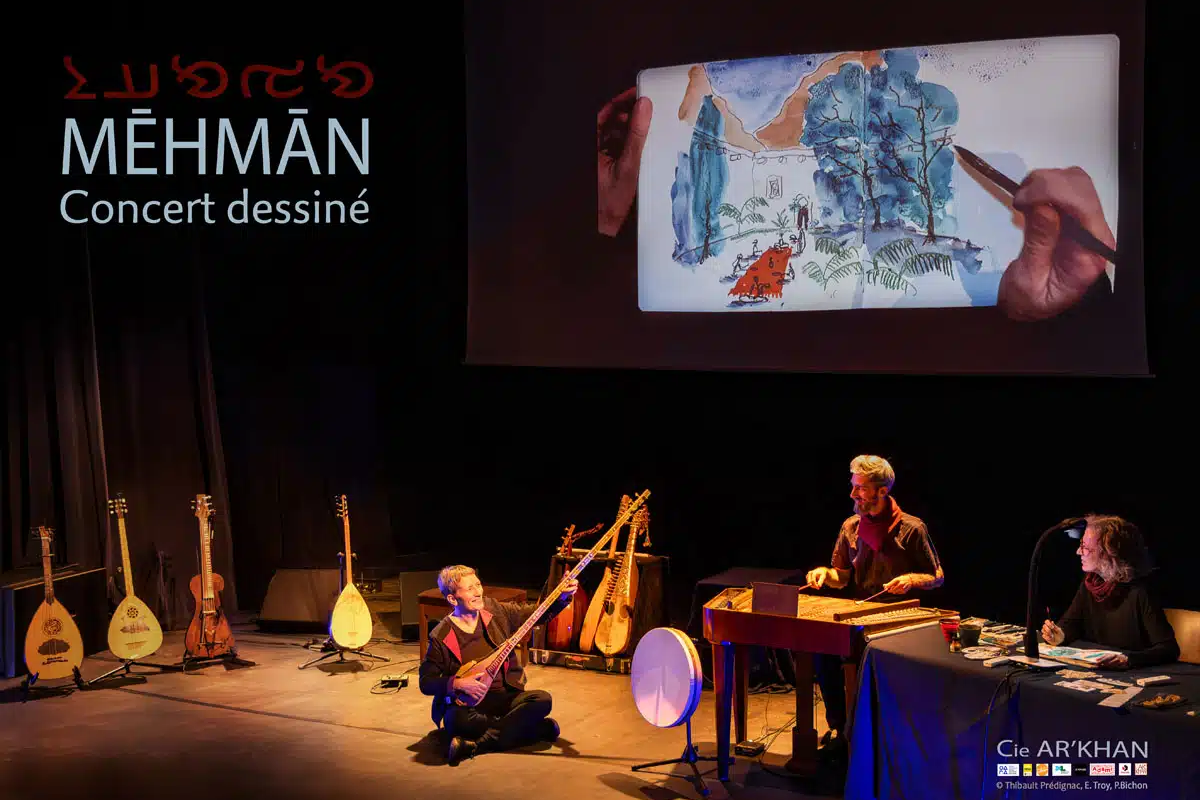 Concert dessiné | Mēhmān