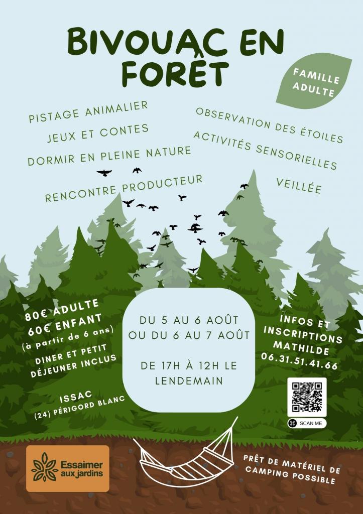 Bivouac en forêt