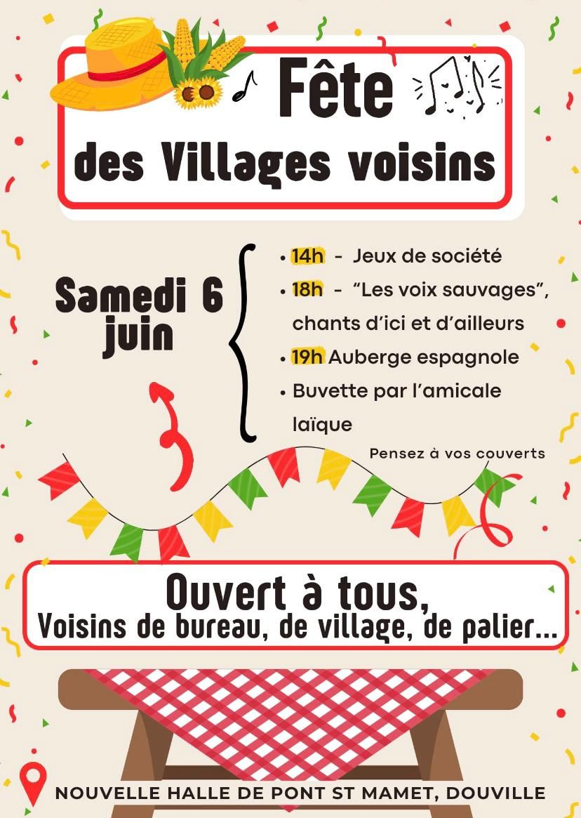 Fête des villages voisins: Voisins de bureau,  ...