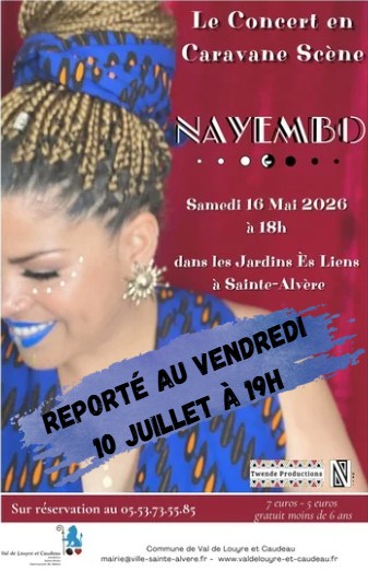 Nayembo, le concert en caravane scène