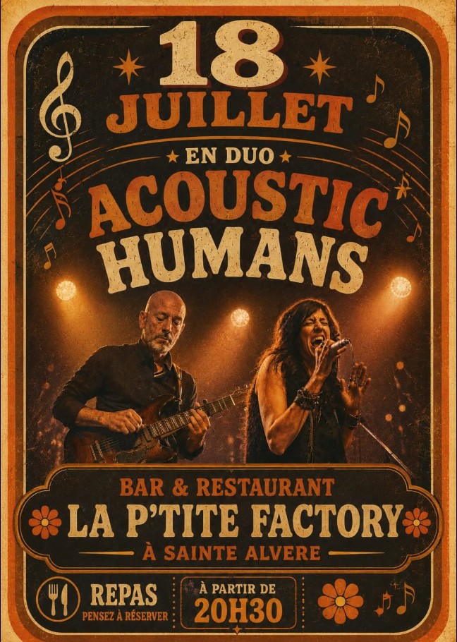 Concert du duo "Acoustic Humans"