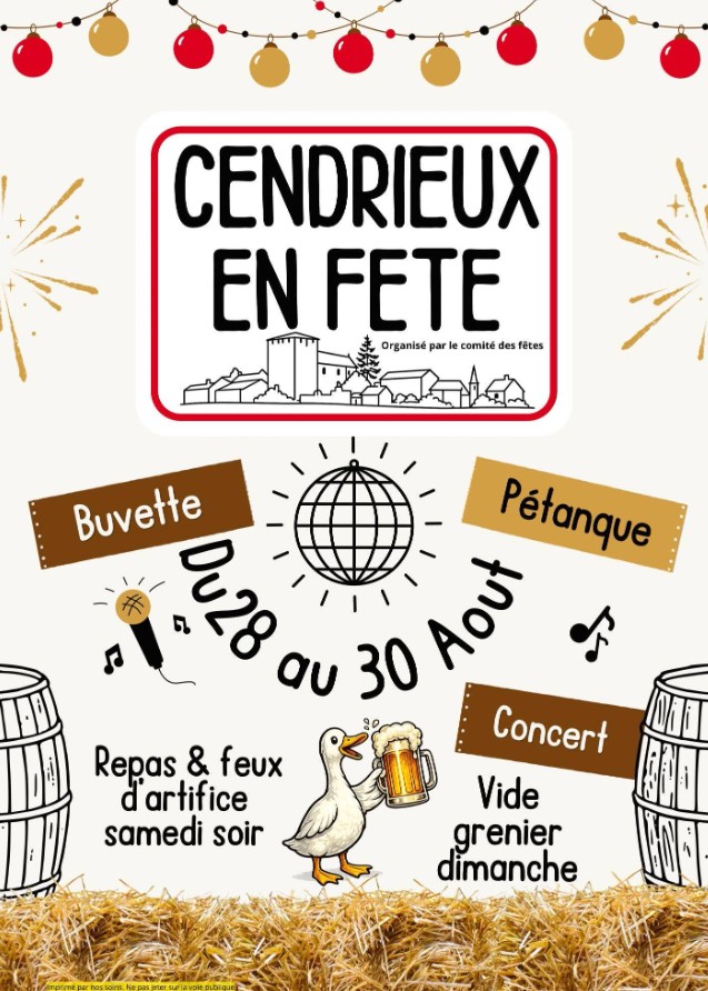 Cendrieux en fête