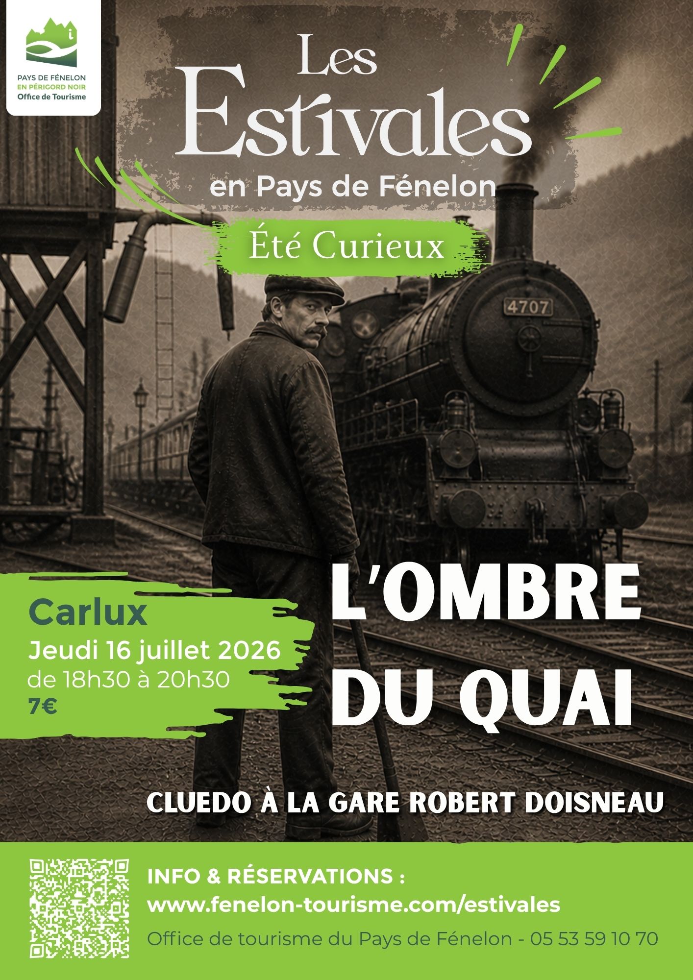 ETE CURIEUX : L'ombre du quai - Cluedo à la Ga ...