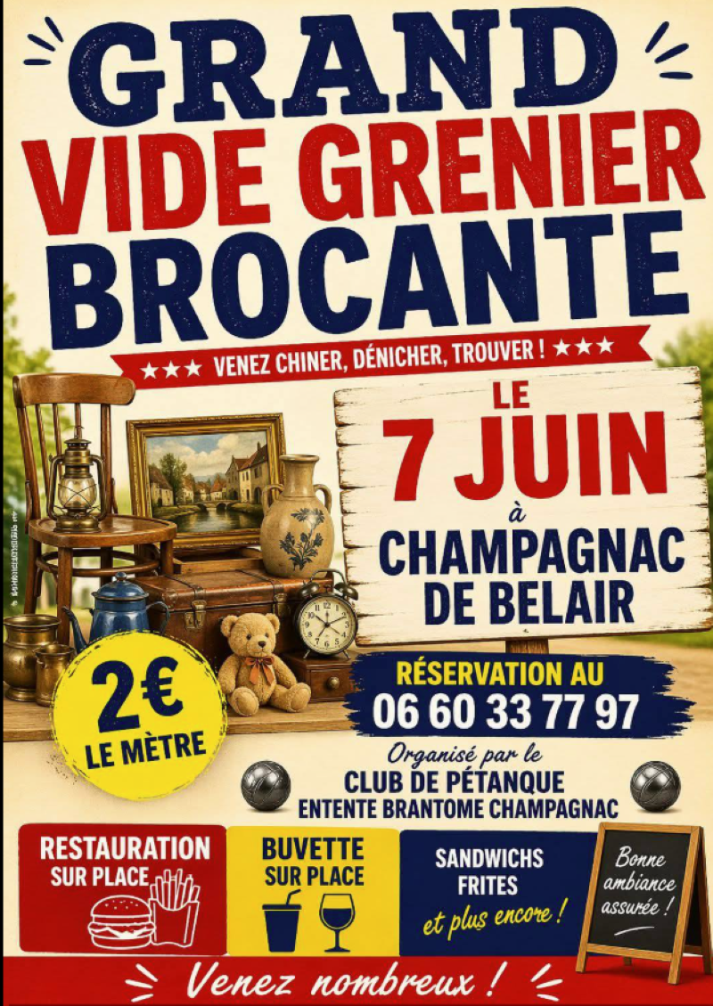 Grand vide-greniers & brocante