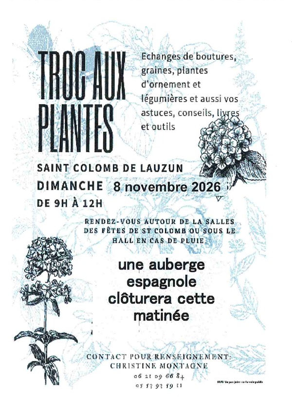 Troc aux plantes