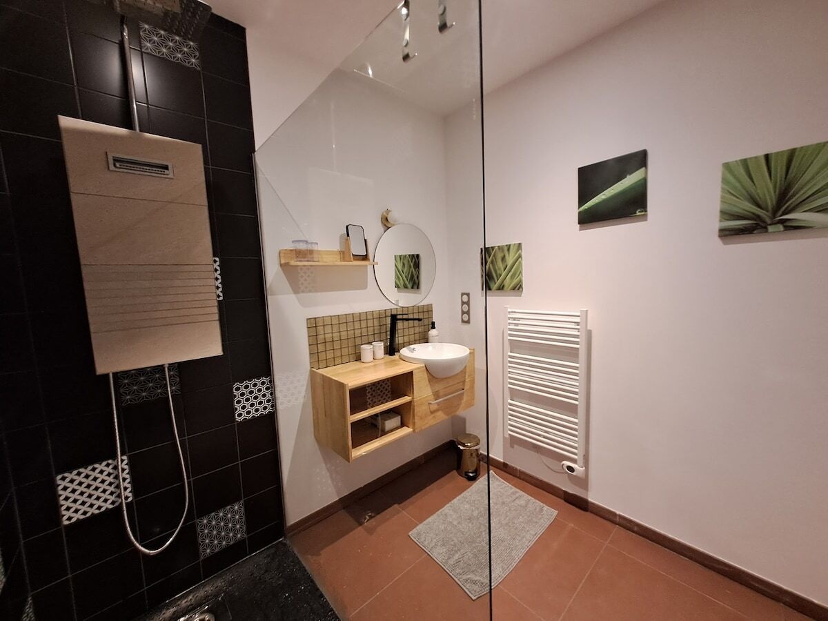 Domaine d'Écoline - Cocon - Salle d'eau du rez-de-chaussée