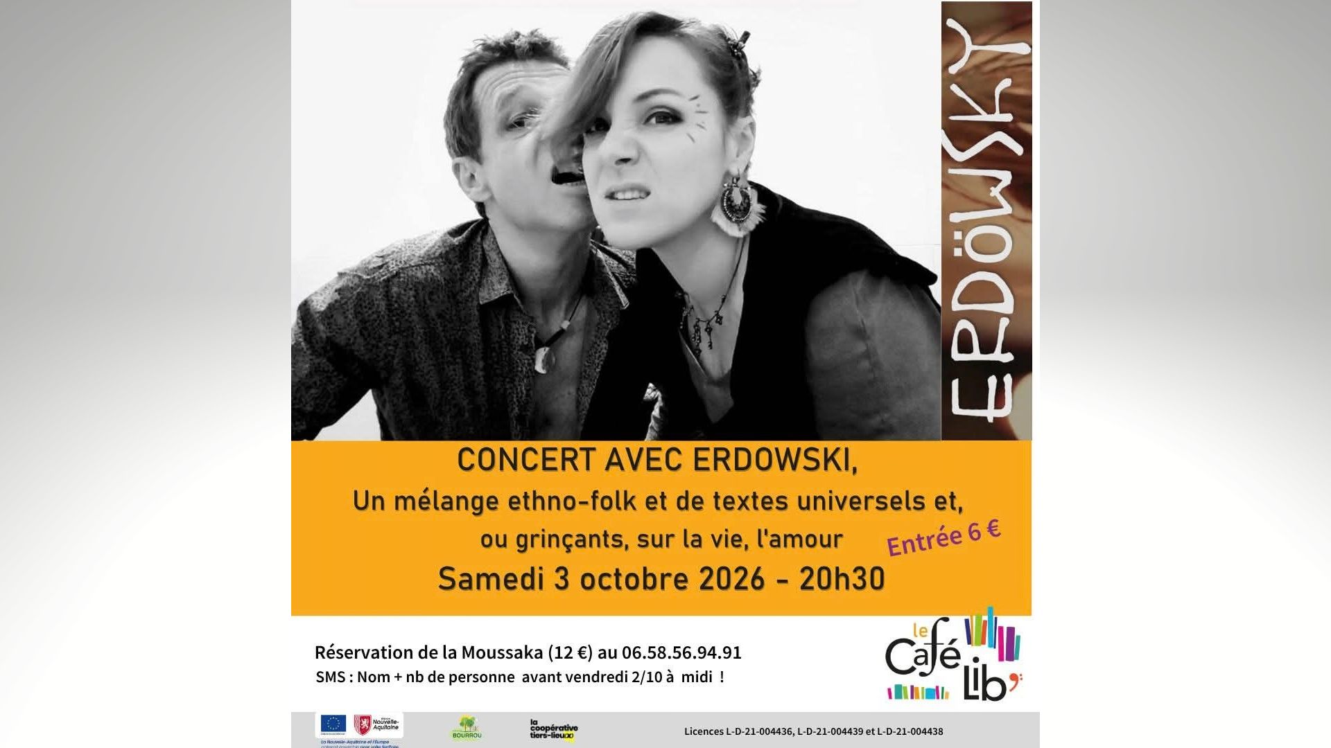 Concert avec Erdowski