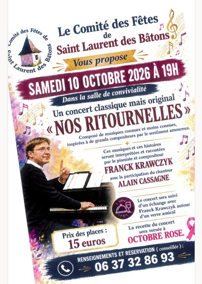 Concert classique "Nos ritournelles"