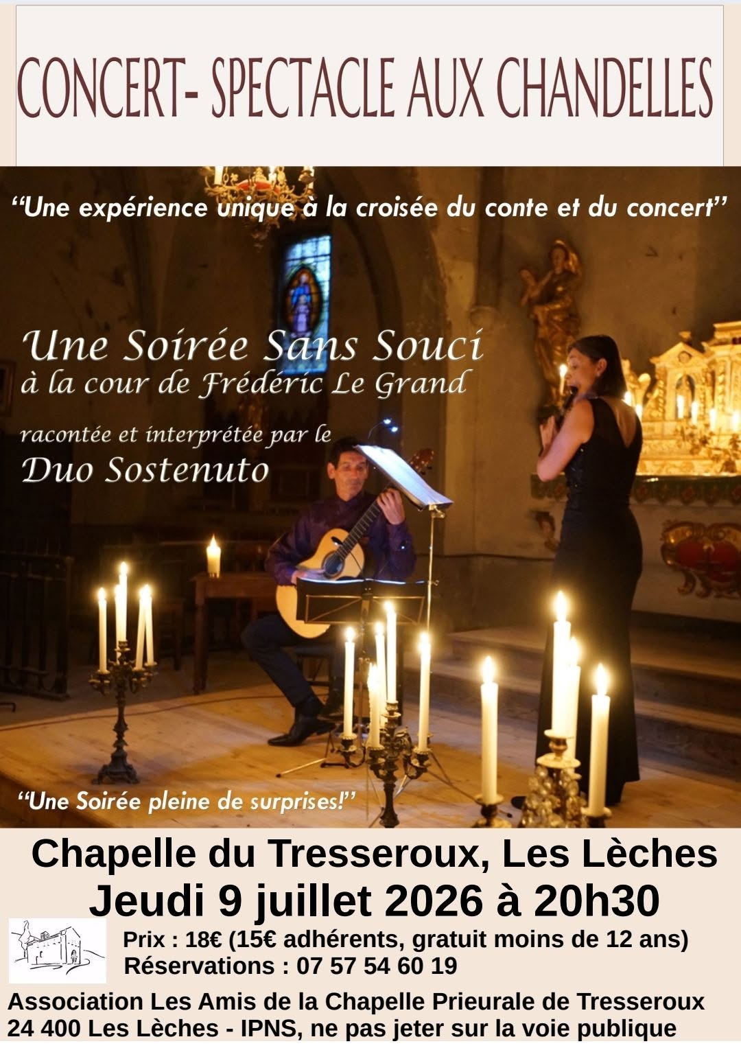 Concert- EVENEMENT REPORTE