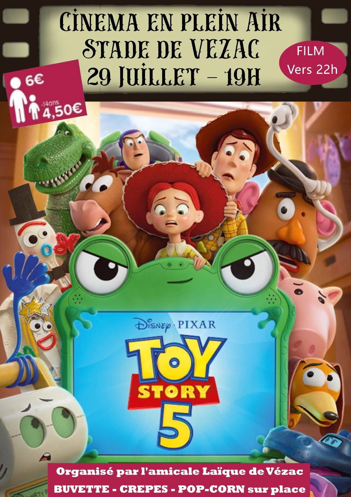 Ciné Plein Air : Toy Story 5