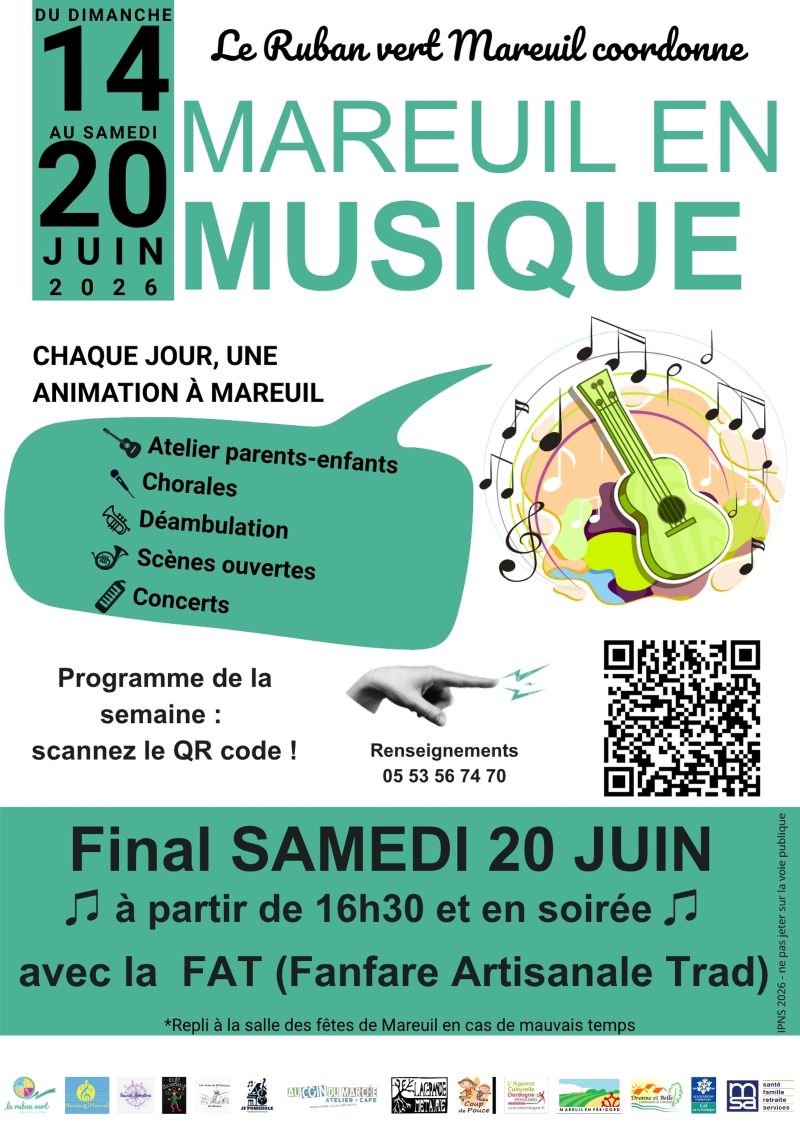 Concert Chorale de l'école primaire de Mareuil
