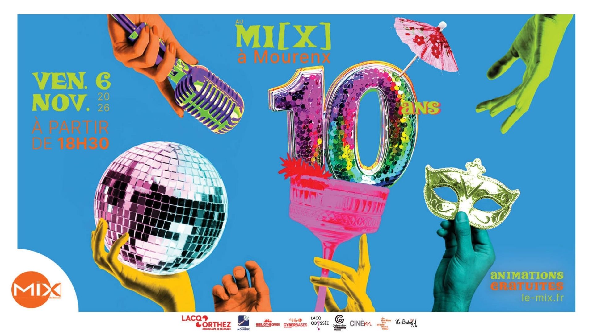 Le Mix fête ses 10 ans